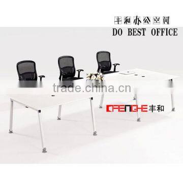 Modern fashion office furniture white conference table