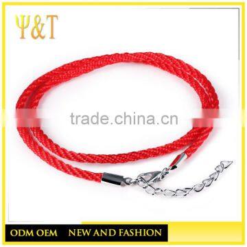 Red strap braided good luck bracelet, lucky bracelet, fashion good luck jewelry (AC-010)