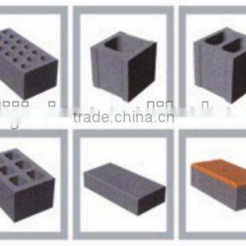 Semi-automatic concrete block machine