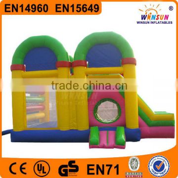 EN14960 Standard Popular inflatable steps slide