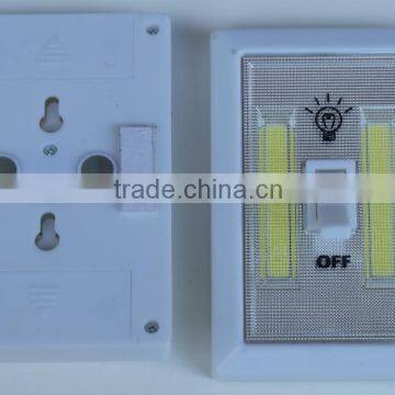 2pc 3W COB switch working lamp torch with magnet