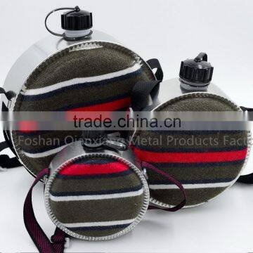 China manufacturer on custom plastic 2 liter water bottle with wood felt