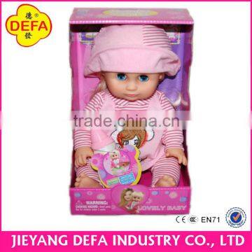 10'' Vinyl lifelike baby doll toy