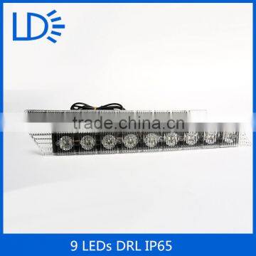 Car interior lights waterproof day time running light drl 9led