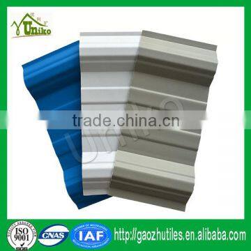 2015 new tiles pvc resin roofing tile supplier made in China