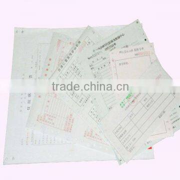 multi-color delivery note/delivery receipt