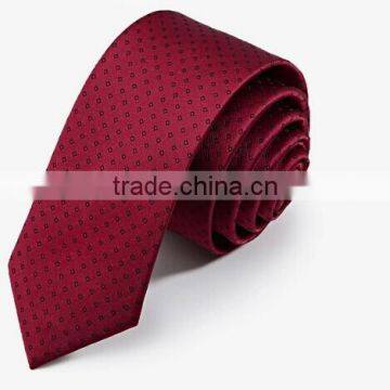 Custom Print 100% Silk Jacquard Woven Tie