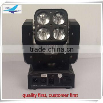 4x15w rgbw moving led christmas lights, mini led beam moving head