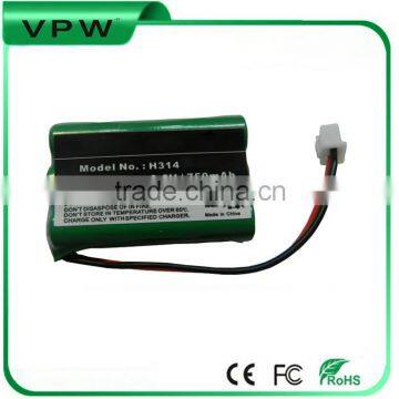 AAA Ni-MH 3.6V 750mAh Cordless Phone battery