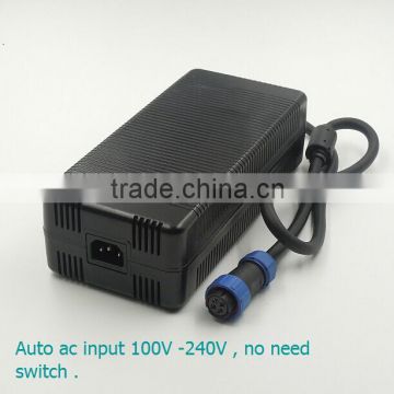 Plastic enclosure Auto ac input 100-240V dc 450W 18V 25A power supply