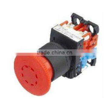 40mm red mushroom head push button switch AR22V2R