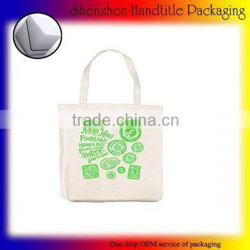 Eco Friendly Cotton Shopping Bag Canvas Bag OEM Welcomed