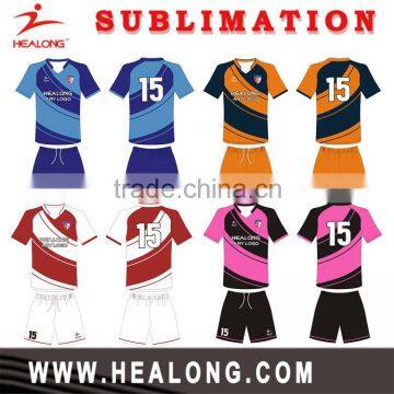 100% polyester Digital Sublimation Printing Cheap Soccer Jersey And Shorts/designer Soccer Uniform