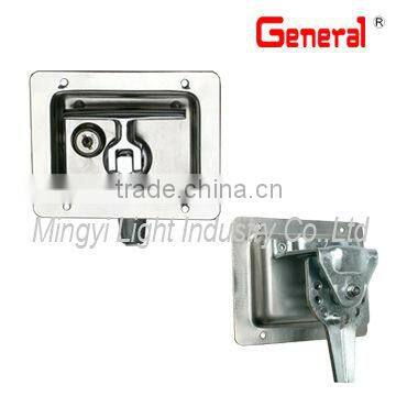 Folding T handle latch