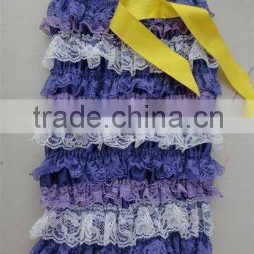 New Arrival Fashion Baby Girls Body Suit Organic Baby Clothes Lace Ruffled One-piece Romper Super Soft Cotton Jumpsuit For Girl photo-5