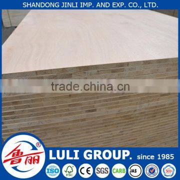 15mm laminated wood block board from shandong LULI GROUP China manufacturers