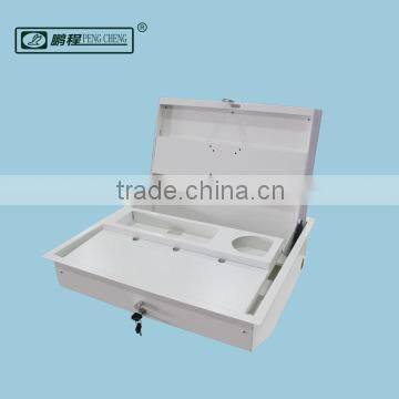 2 Person Seat Multifunctional Classroom Furniture Flip-up Computer Table