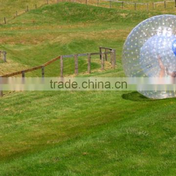 2016 grass zorb for zorbing/zorb roller ball