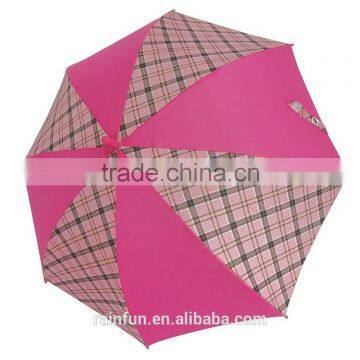 Long outdoor printing automatic promotional umbrella