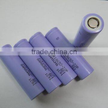 samsung sdi 18650 high rate 10A ICR18650-22P 2200mah 3.7V