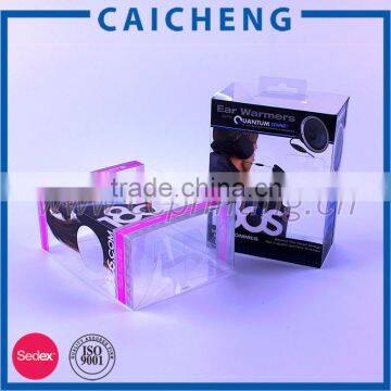 Custom plastic packaging box for cell phone accessories