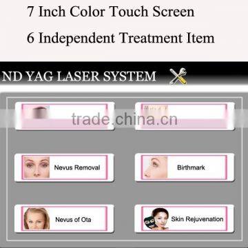 Beauty Salon Best Choice Beauty Equipment Q-switch nd Yag Laser Removal All Kind of Pigments photo-2