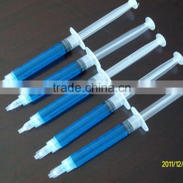 CP,HP,non peroxide,Chlorine dioxide gel, Non-toxic Teeth Whitening Gel syringe