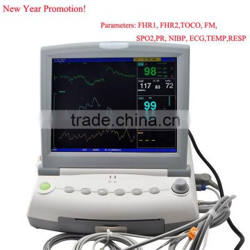 Promotion!!! CE approved Portable Digital Color Fetal Monitor RFM-300C