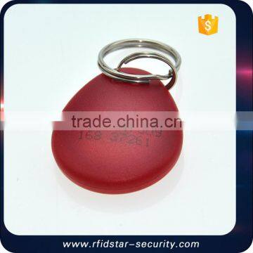 Generic Proximity EM4100 EM4102 125KHz RFID ID Card Tag Token Key Chain Keyfob Read Only Color Black,Red photo-4