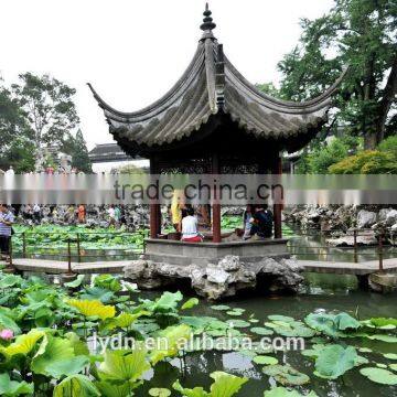 traditional handcraft chinese style garden gazebo and arbour roof tile