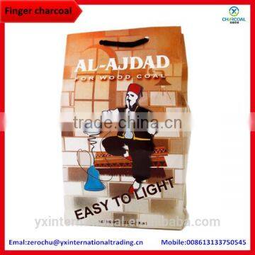 100% natural charcoal 7cm finger charcoal export hard wood charcoal