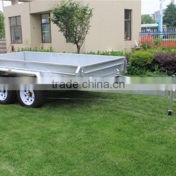 10x5ft Hot Dipped Galvanized Fully Welding Heavy Duty Tandem Trailers