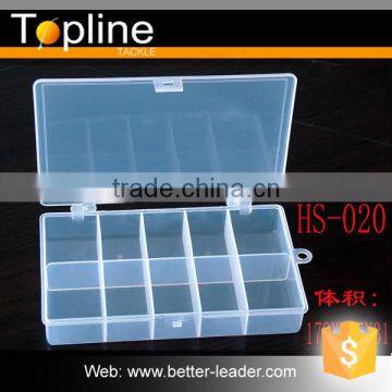 HS020 Clear Plastic Fishing Boxes on Sales
