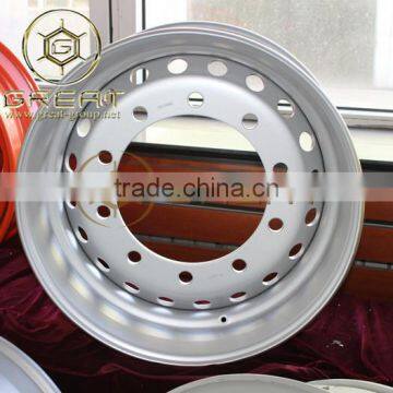 Steel Tubeless Semi Truck Rim 22.5 photo-6