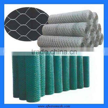 Galvanized or Pvc Coated Hexagonal Chicken Mesh(Factoryof Guangzhou)