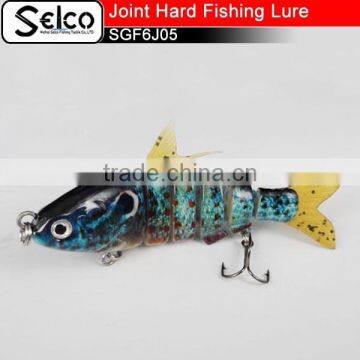 SGF6J05 Six -section Shad Joint Plastic Lure 3.5" photo-2