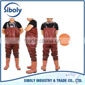 cheap waterproof pvc chest high fishing wader used as Aquaculture Equipment