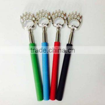 Wholesale Portable bear claw Shape Telescopic Back Scratcher With Non-slip Cushion Grip, Extended back scratcher