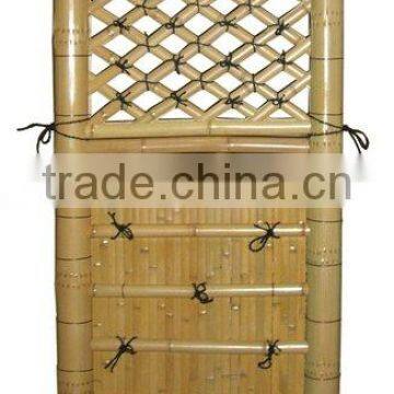 natural color bamboo fencing door