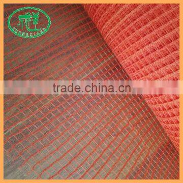 plastc (HDPE) orange construction safety net