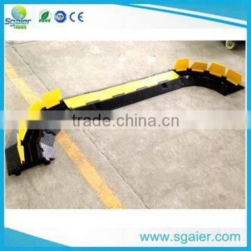 2 Channel Wire Ramp Corner Event Protector/rubber Cable Protector/car Ramps photo-6