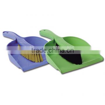 Dustpan with Plastic Broom