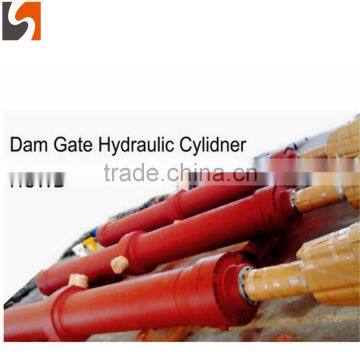 big bore long stroke high pressure hydraulic cylinder with chromed rod for Dam gate made in china