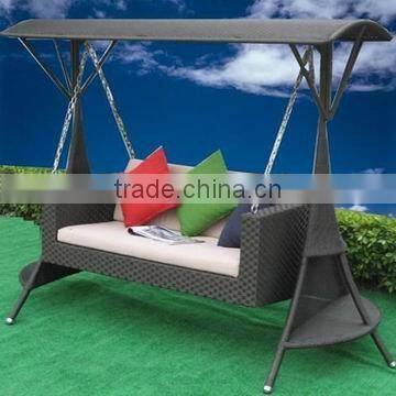 patio garden furniture, rattan swing chair