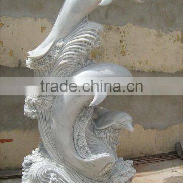 Hand-Carved Animal Statue