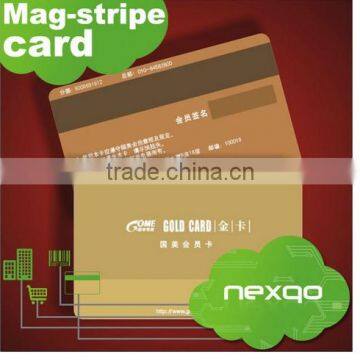 Blank Magnetic Stripe Swipe Pvc Card