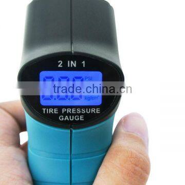 Digital 2-in-1 Tire Pressure Gauge & Tire Veins Depth +/-1.5PSI Accuracy + Backlight photo-4