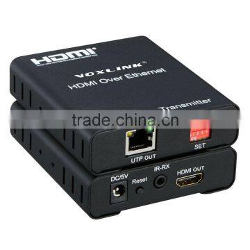 VOXLINK 120m HD HDMI 1.3V Matrix Extender converter over IP ethernet(Support multipoint to multipoint IR )