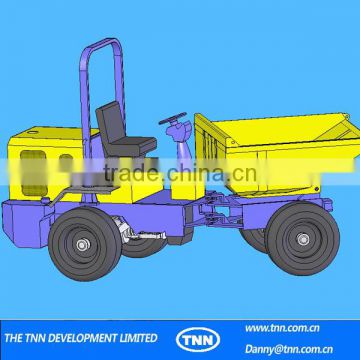 #13-4 easy operate mini Exported dumper price factory by rail FCL all over the world