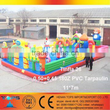 Inflatable Bouncer Tinfla 26 in PVC Tarpaulin Penguins photo-2
